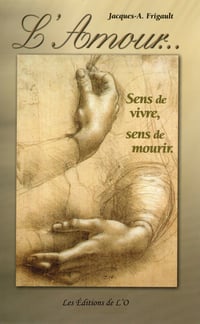 a drawing of a hands holding onto oneself
