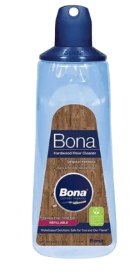 a bottle of bona bona wood floor cleaner