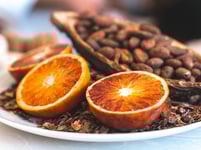 orange décoration cacao chocolat mock up gourmandise création agrumes mucilage pâtisserie