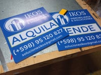 carteles en pvc