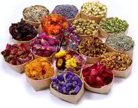 dried flowers for soap making