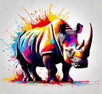 a rhino