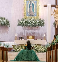 quinceañera fotografia en catedral mexicali