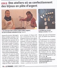 Ateliers Cours Formation Argiles métalliques Pâtes d'argent Bronze Cuivre Acier BERENGERE SILVER