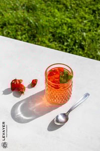 cocktail Sirop de Fraises