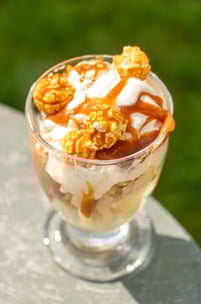 glace caramel pop-corn