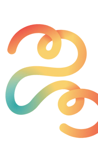 a colorful logo for a company called the letter e