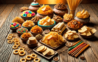 tempting range of snacks and namkeens. From crispy chips and crunchy khakhra to to flavorful rings,