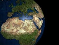 Globe image representing multicultural and cross-cultural therapeutic approach
