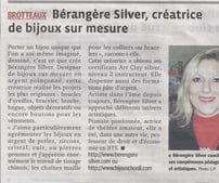 Bijoux sur mesure BERENGERE SILVER Argent pur 999 ecoresponsable