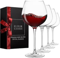 ELIXIR GLASSWARE Red Wine Glasses