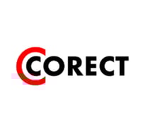 a logo for the corectron corporation