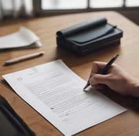 woman wearing black crew-neck shirt