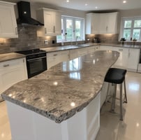 Granite kitchen Worktops fitted beautifully