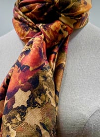 Marino's - une affaire de famille - Foulard soie - accessoires de mode - artisanat - étole - France