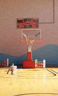 Tabela de Basquete Art