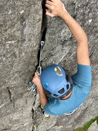 Trad climbing , use of nuts