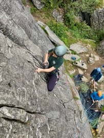 Trad climbing course