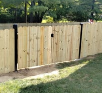 Treated Wood Fence | Fishers Fence LLC | Specialty Fence Fence