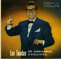 Portada del disco Las Tandas de Juan García Esquivel.