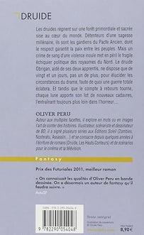 quatrième de couverture Oliver Peru
