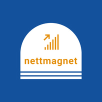 Nett magnet logo