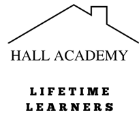 HALL ACADEMY: LIFETIME LEARNERS logo