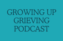 Growing Up Grieving Podcast logo