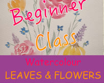 watercolour flower bouquet