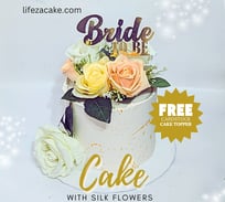 bridal shower cakes langley