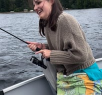 family fishing