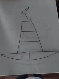 Witch hat craft frame
