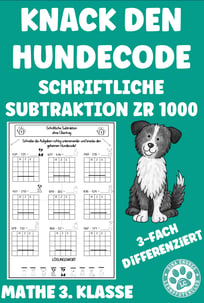 Subtraktion ZR 1000 Hundeklasse Schulhund