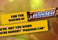 Snickers - Making of Television Commercial, ONE FOR LOVE FILMS, 