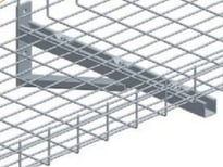 Apply to: Wall mount of wire mesh cable tray Fit for: Wire diameter from 3.5mm to 6.0mm, width from