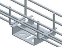 Apply to: Support trays on floorFit for:Diameter from 3.5mm to6.0mm,width from 100mm to600mm Inciude