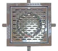 Frame & Grate 250mm x 250mm SS 316