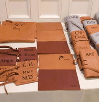 Laser Engraved Personalized Leather Gifts