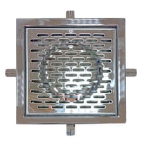 Frame & Grate 250mm x 250mm SS 316