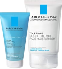 Transforme sua rotina de cuidados com a pele com o conjunto La Roche-Posay Toleriane Skin Care Set!