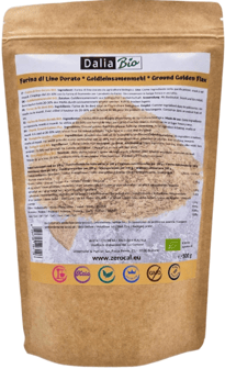 Sachet de farine de graines de lin sans gluten