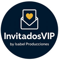Invitaciones VIP Isabel Producciones logo