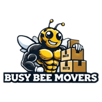 Busy bee moving logo