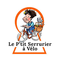 Le P'tit Serrurier à vélo logo
