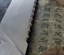 Lame tolosienne : couteau à pain