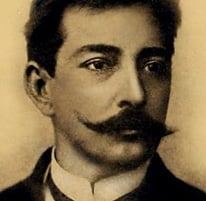 imagem do escritor brasileiro Aluísio Azevedo (1857-1913)