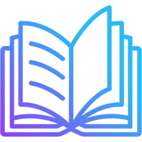 ector icon of an open book symbolising recommended reading or learning resources