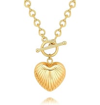 Pendant Necklace HEART SHAPE  Medallion