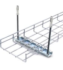 Apply to: Hang cable trays under ceiling Fit for:Diameter of wire from 3.5mm to 6.0mm Include: 1 u