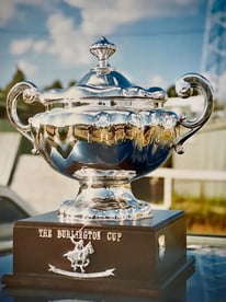 The Burlington Cup polo trophy sponsored by Peter Pickering